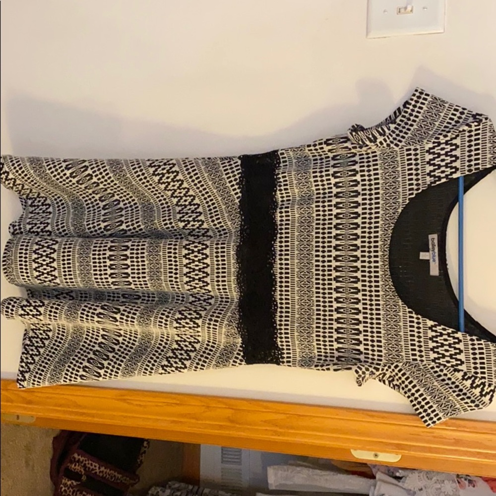 Black and white Dress